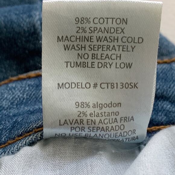 2Sable by Black Label Skirt Distressed Frayed Hem Denim Jean Mini Skirt Small - Picture 8 of 11